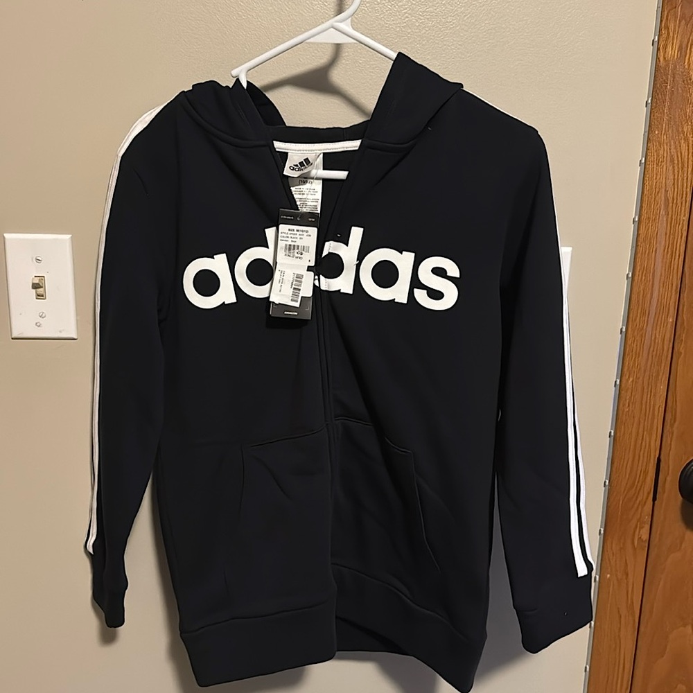 Adidas boys hoodie size 10/12 M